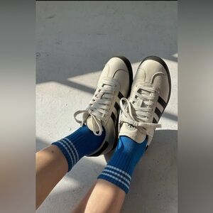 Le Bon Shoppe Girlfriend Socks in Royal Blue